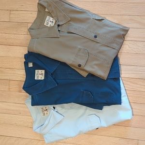 3 Red head Shirts lot 2XL